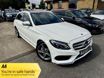 Mercedes C Class 2.1 C220d AMG Line (Premium) Estate 5dr Diesel G-Tronic+ Euro 6 