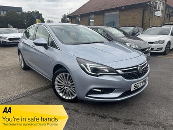 Vauxhall Astra 1.4i Turbo Elite Nav Hatchback 5dr Petrol Auto Euro 6 (s/s) (150