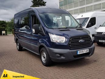 Ford Transit FORD TRANSIT 350 FWD 2.2 TDCI 100 LWB M/R CrewCab Van Euro 6