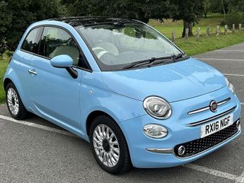 Fiat 500 1.2 Lounge Hatchback 3dr Petrol Dualogic Euro 6 (s/s) (69 bhp)