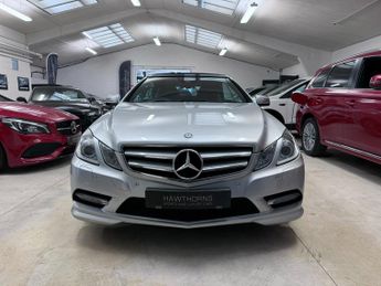 Mercedes E Class 1.8 E200 BlueEfficiency Sport Cabriolet 2dr Petrol G-Tronic+ Eur