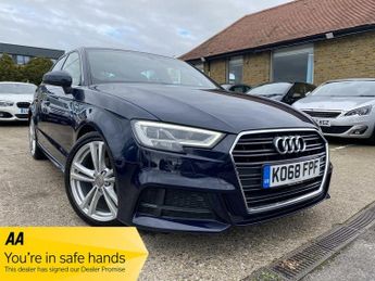 Audi A3 1.6 TDI 30 S line Sportback 5dr Diesel S Tronic Euro 6 (s/s) (11