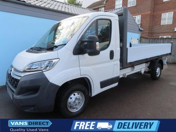 Citroen Relay 35 2.2 HDI 130 DROPSIDE AIR CON CRUISE CONTROL 3.6 M BED L3 LWB