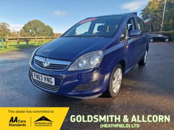 Vauxhall Zafira 1.6i [115] Exclusiv 5dr+++ONE OWNER,ONLY 45,000 MILES,7 SEATS+++