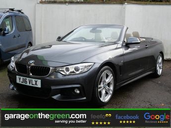 BMW 428 2.0 428i M Sport Convertible Auto Euro 6 (s/s) (245 ps) 2dr