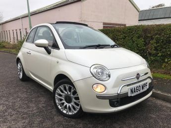 Fiat 500 1.4 Lounge Convertible 2dr Petrol Manual Euro 5 (100 bhp)