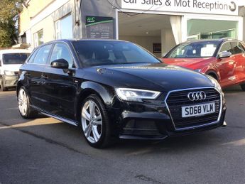 Audi A3 1.0 TFSI 30 S line Sportback 5dr Petrol Manual Euro 6 (s/s) (116