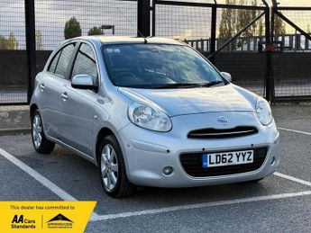 Nissan Micra 1.2 DIG-S Tekna Hatchback 5dr Petrol CVT Euro 5 (s/s) (98 ps)