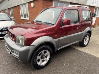 Suzuki Jimny 1.3 VVT JLX + 3dr*TOTAL SUZUKI MOT AND SERVICE HISTORY*RECENTLY 