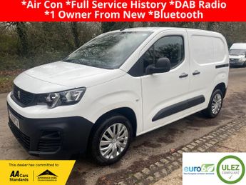 Peugeot Partner 1.5 BlueHDi 1000 Professional Standard Panel Van 5dr Diesel Manu