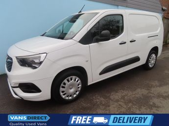 Vauxhall Combo  2300 SPORTIVE 1.5 BLUEHDI 5 SEAT CREW AIR CON REAR SENSORS LWB