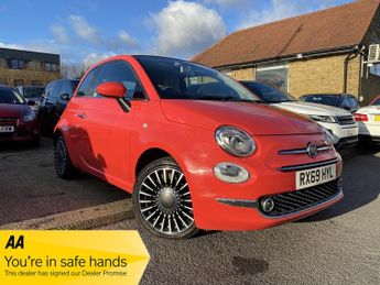 Fiat 500 1.2 Lounge Convertible 2dr Petrol Dualogic Euro 6 (s/s) (69 bhp)