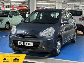 Nissan Micra 1.2 12V Acenta Hatchback 5dr Petrol CVT Euro 5 (80 ps)