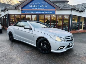 Mercedes E Class 2.1 E250 CDI BlueEfficiency Sport Cabriolet 2dr Diesel Tiptronic