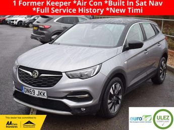 Vauxhall Grandland 1.2 Turbo GPF Sport Nav SUV 5dr Petrol Manual Euro 6 (s/s) (130 