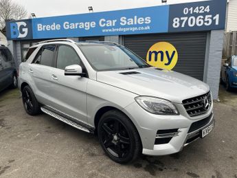 Mercedes M Class 2.1 ML250 BlueTEC AMG Line SUV 5dr Diesel G-Tronic 4WD Euro 6 (s