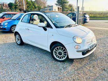 Fiat 500 1.2 Lounge Convertible 2dr Petrol Manual Euro 5 (69 bhp)