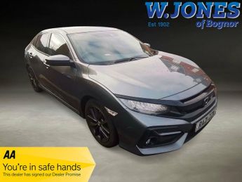 Honda Civic 1.0 VTEC Turbo SR Hatchback Petrol CVT Euro 6 (s/s) (126 ps) 5dr