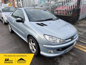 Peugeot 206 CC 1.6 S Convertible 2dr Petrol Automatic (183 g/km, 110 bhp)