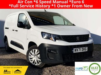 Peugeot Partner 1.5 BlueHDi 950 Professional Premium Long Panel Van 6dr Diesel M