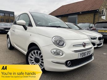 Fiat 500 1.2 Lounge Hatchback 3dr Petrol Dualogic Euro 6 (s/s) (69 bhp)