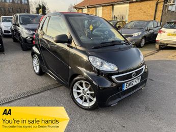 Smart ForTwo 1.0 MHD Passion Cabriolet 2dr Petrol SoftTouch Euro 5 (s/s) (71 