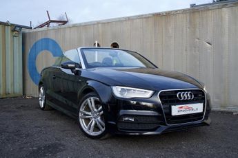 Audi A3 2.0 TDI S line Convertible 2dr Diesel Manual Euro 6 (s/s) (150 p