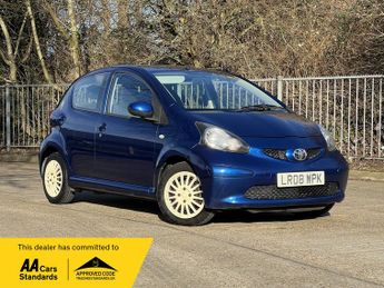 Toyota AYGO 1.0 VVT-i Blue Hatchback 5dr Petrol Manual Euro 4 (67 bhp)