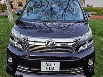 Toyota Vellfire 2.4L PETROL-UPGRADED CAR-ULEZ/CAZ PASS - FREE 24MONTHS GOLD WARR