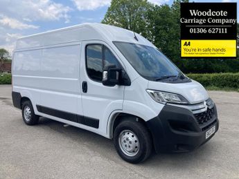 Citroen Relay 2.2 BlueHDi L2 H2 140ps Enterprise In White , Ulez compliant , 1
