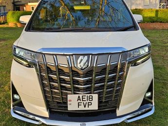 Toyota Alphard 3.5L-V6-ECONOMY ENGINE-DUAL SUNROOF-ULEZ/CAZ PASS-FREE 42MONTHS 
