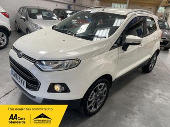 Ford EcoSport 1.0T EcoBoost Titanium SUV 5dr Petrol Manual 2WD Euro 5 (s/s) (1
