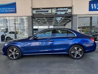 Mercedes-Benz C Class 1.5 C200 MHEV EQ Boost Sport (Premium) Saloon Petrol G-Tronic+ E