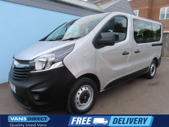 Vauxhall Vivaro 2900 COMBI 1.6 CDTI ECOFLEX 9 SEAT MINIBUS AIR CON P SENSORS SWB