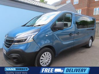 Renault Trafic LL30 BUSINESS ENERGY 2.0 DCI 120 9 SEAT MINIBUS AIR CON P SENSOR