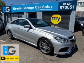 Mercedes E Class 2.1 E250 CDI AMG Sport Coupe 2dr Diesel G-Tronic+ Euro 5 (s/s) (