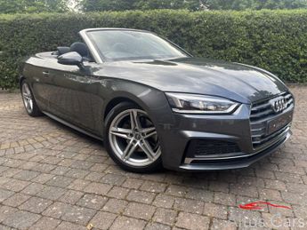 Audi A5 2.0 TFSI 40 S line Convertible 2dr Petrol S Tronic Euro 6 (s/s) 
