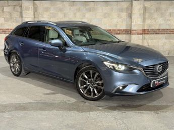 Mazda 6 2.2 SKYACTIV-D Sport Nav Tourer 5dr Diesel Auto Euro 6 (s/s) (17