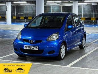 Toyota AYGO 1.0 VVT-i Blue Hatchback 5dr Petrol MultiMode Euro 4 (67 bhp)