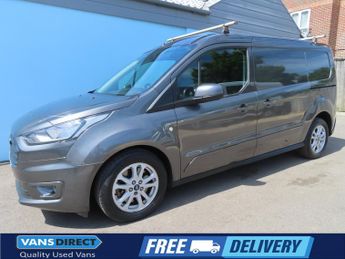 Ford Transit Connect 240 LIMITED 1.5 TDCI 120 AIR CON CRUISE ALLOYS REAR SENSORS LWB
