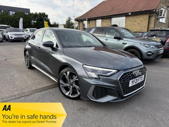 Audi A3 1.5 TFSI 35 S line Sportback 5dr Petrol S Tronic Euro 6 (s/s) (1