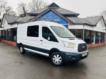 Ford Transit 2.2 TDCi 350 Trend Crew Van Double Cab 6dr Diesel Manual RWD L3 
