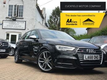 Audi S3 2.0 TFSI Sportback 5dr Petrol S Tronic quattro Euro 6 (s/s) (300