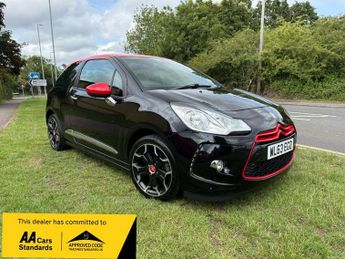 Citroen DS3 DSPORT RED 3-Door FIND ANOTHER! 1 OWNER JUST 28k 11 SERVICES ULE