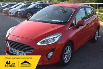 Ford Fiesta 1.1 Ti-VCT Zetec Hatchback 5dr Petrol Manual Euro 6 (s/s) (85 ps