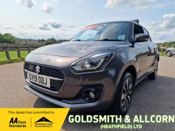 Suzuki Swift 1.2 Dualjet HYBRID SHVS SZ5 ALLGRIP 5dr++LOW MILEAGE+ SAT/NAV/CA
