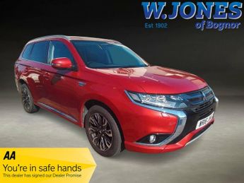 Mitsubishi Outlander 2.0h 12kWh GX4h SUV Petrol Plug-in Hybrid CVT 4WD Euro 6 (s/s) (