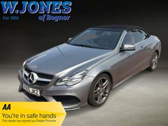 Mercedes E Class 2.1 E250 CDI AMG Line Cabriolet Diesel G-Tronic+ Euro 5 (s/s) (2