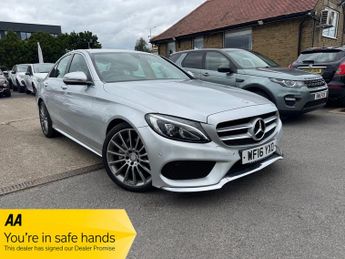 Mercedes C Class 1.6 C200d AMG Line Saloon 4dr Diesel G-Tronic+ Euro 6 (s/s) (136