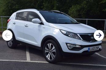 Kia Sportage 2.0 CRDi KX-3 5dr [Sat Nav]